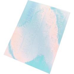 Holographic stickers 8 * 6...