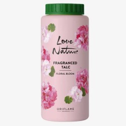 Body talc with floral scent...