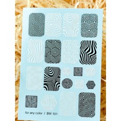 ***Черно-белый 3D СЛАЙДЕР...