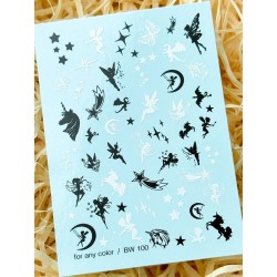 ***Черно-белый 3D СЛАЙДЕР...