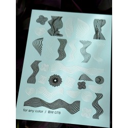 ***Черно-белый 3D СЛАЙДЕР...