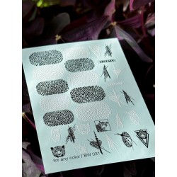 ***Черно-Белый 3D СЛАЙДЕР...