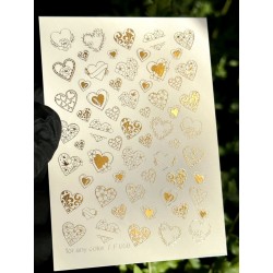 ЗОЛОТОЙ ФОЛЬГИРОВАННЫЙ...