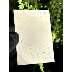 ***ЗОЛОТОЙ ФОЛЬГИРОВАННЫЙ...