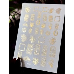 ***Золотой Фольгированный...