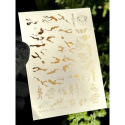 ***Золотой Фольгированный...