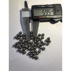 100 stainless steel balls...