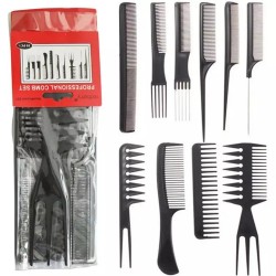 Set of professional combs...