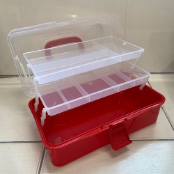 Medium plastic box with...