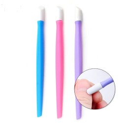 Plastic cuticle pusher...
