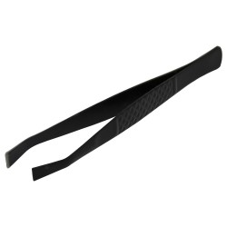 Black eyebrow tweezers...