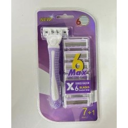 Women's razor +6 spare...