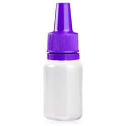 12ml bottle with purple cap...