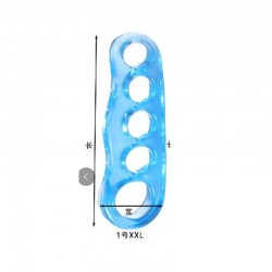 Silicone toe...