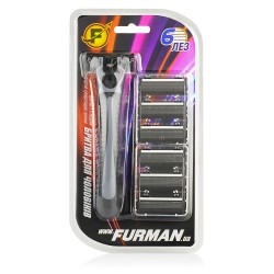 Men's razor +6 spare blades...