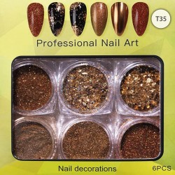 Набор из 6 разных декоров...