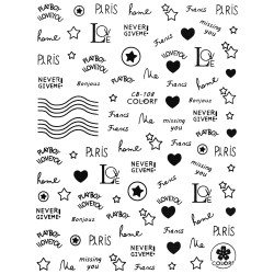 Stickers for nails COLORF...