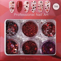 Набор из 6 разных декоров...