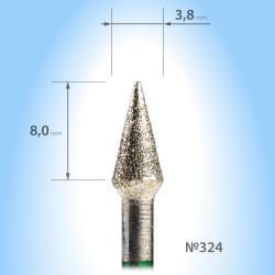 Алмазна краплеподібна Фреза...