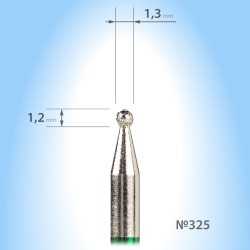 Diamond Ball Burr 1.3 mm...