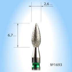 №10C Diamond Flame Burr...