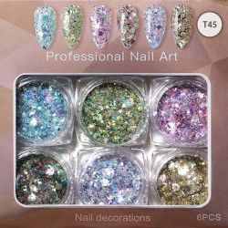 Набір із 6 різних декорів...