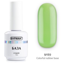 ***Colorful rubber base...