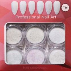 Set of 6 different nail...