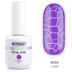 Gel polish FURMAN Crakle 09...
