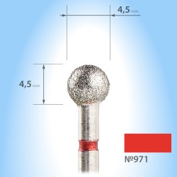 Алмазна куляста фреза 4.5...