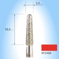 Алмазная заостренная фреза...