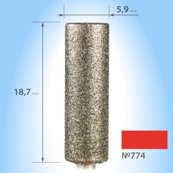 25F-DIAMOND CYLINDRICAL...
