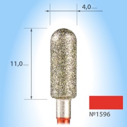 Rounded diamond burr 11х4...