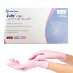 PINK nitrile gloves from...