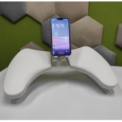 With phone stand, inclined...