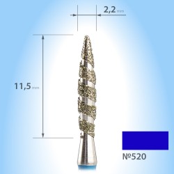 Алмазна смугаста фреза...