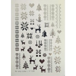 SILVER FOIL SLIDER F 108...