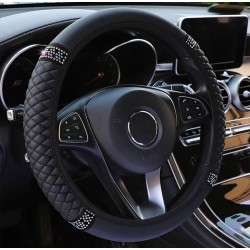 Black steering wheel cover...