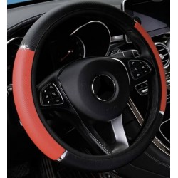 Steering wheel cover with...
