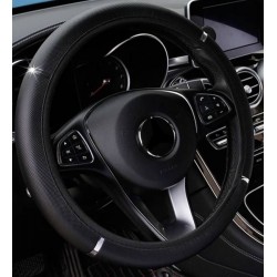 Black steering wheel cover...