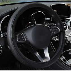 Black steering wheel cover...