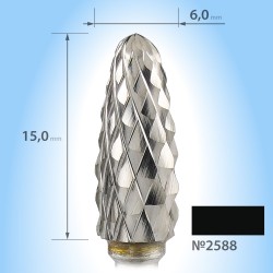 Carbide rounded end mill...