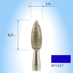 Diamond flame cutter 8x3mm...