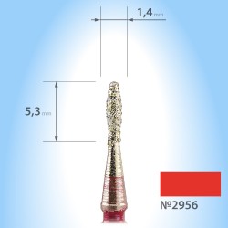 Алмазна пламевидна фреза...