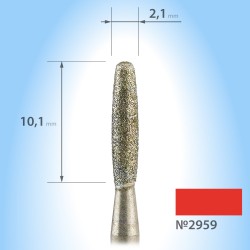 АЛМАЗНАЯ ПЛАМЕВИДНАЯ ФРЕЗА...