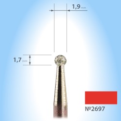 *** Diamond ball-shaped...