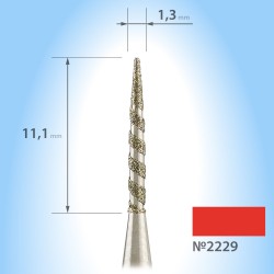 Fine abrasive diamond...