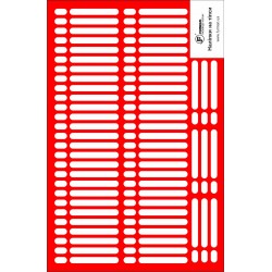 Stickers for tips 63 pcs...