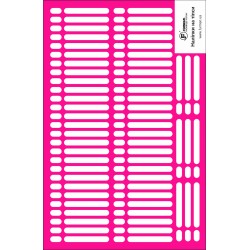 Stickers for tips 63 pcs....