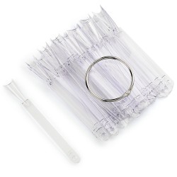 Clear Reverse Sharp Tips 50...